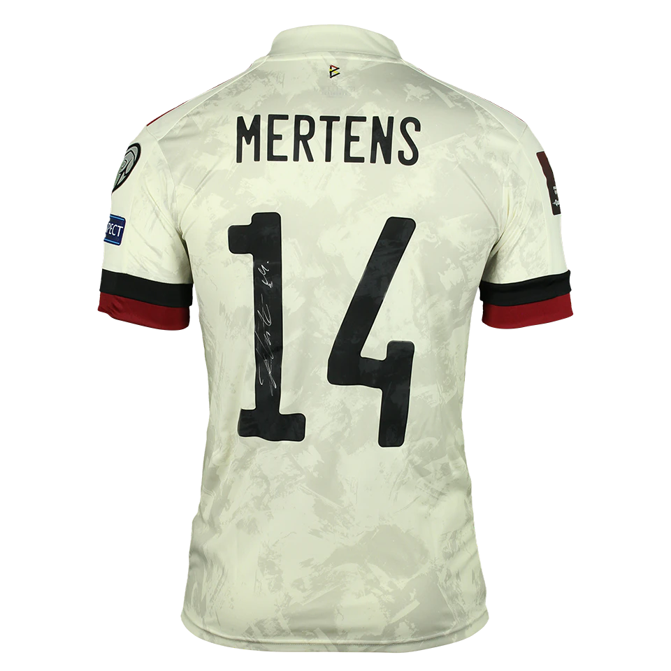 来自Belgium的Dries Mertens球衣