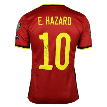 来自Belgium的Eden Hazard球衣
