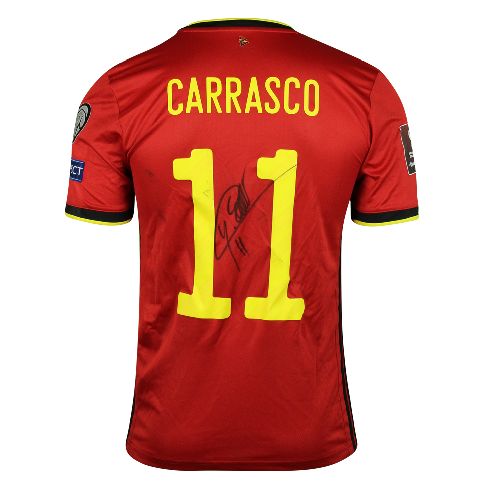 Yannick Carrasco Belgium jersey