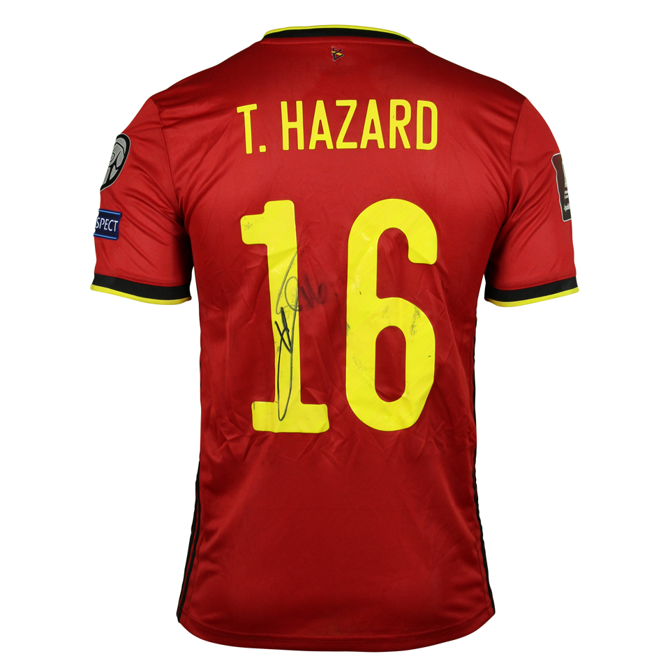 Thorgan Hazard Belgium shirt