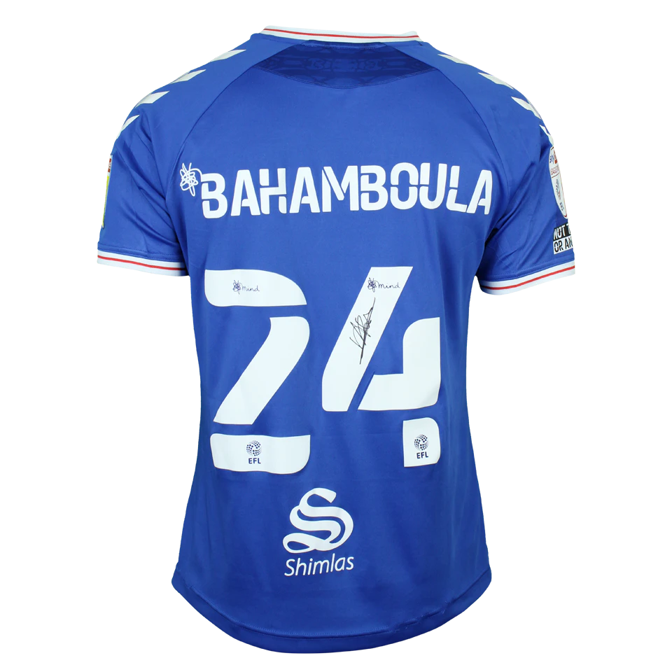 Shirt van Dylan Bahamboula Oldham Athletic