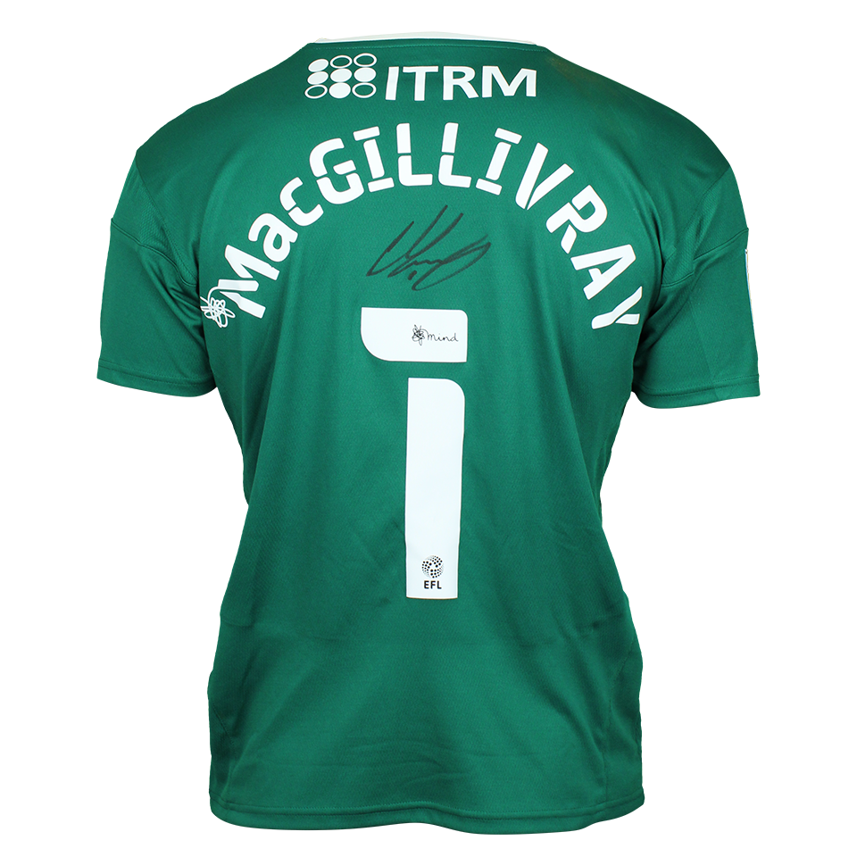 Craig MacGillivray Charlton Athletic shirt