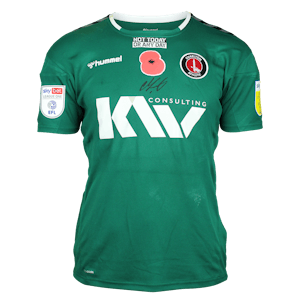 Craig MacGillivray Charlton Athletic shirt