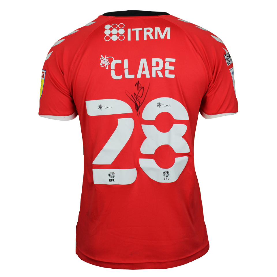 Sean Clare Charlton Athletic shirt