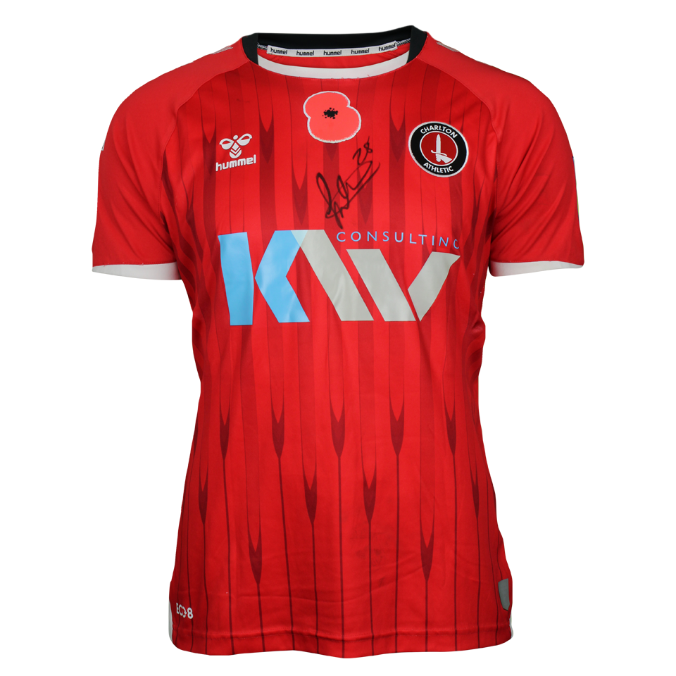 Sean Clare Charlton Athletic shirt