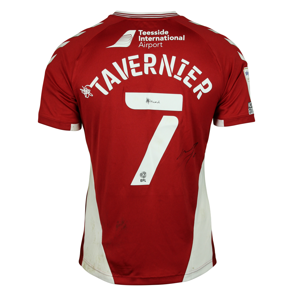 Marcus Tavernier Middlesbrough shirt