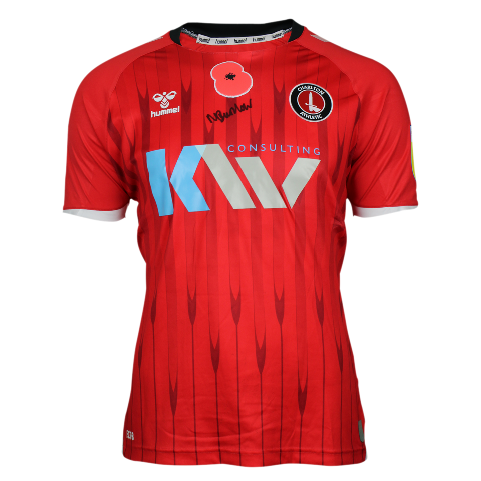 Mason Burstow Charlton Athletic のシャツ