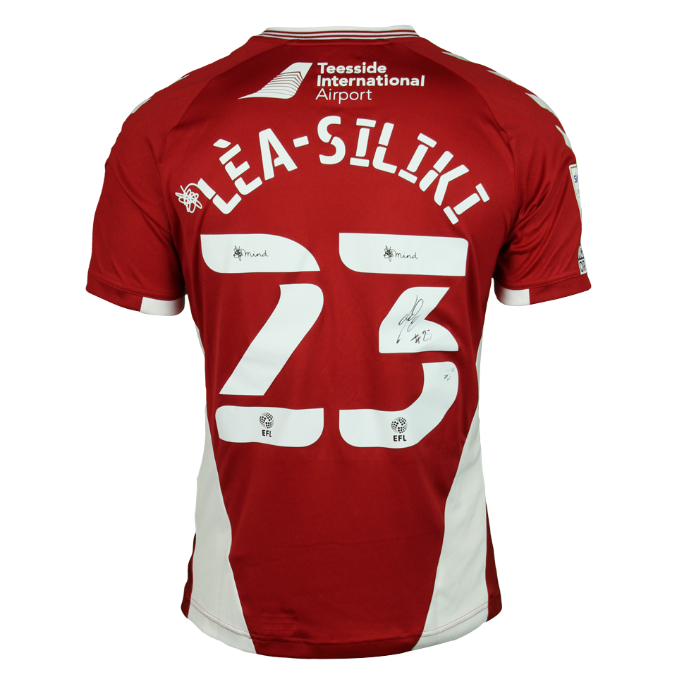 James Edward Lea Siliki Middlesbrough shirt