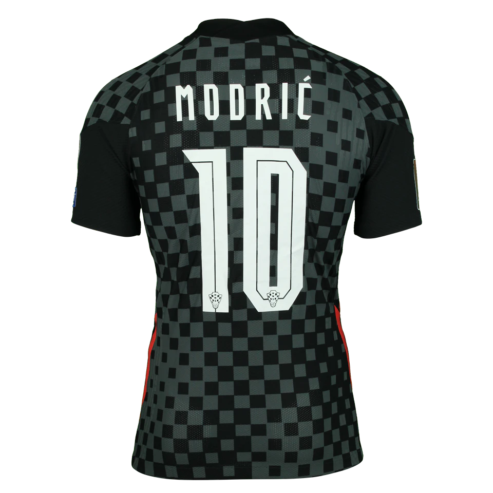 来自Croatia的Luka Modrić球衣