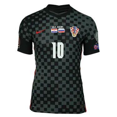 来自Croatia的Luka Modrić球衣