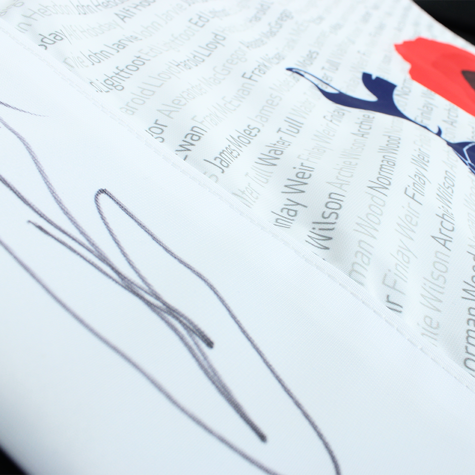 Corner Flag Signed By Harry Kane