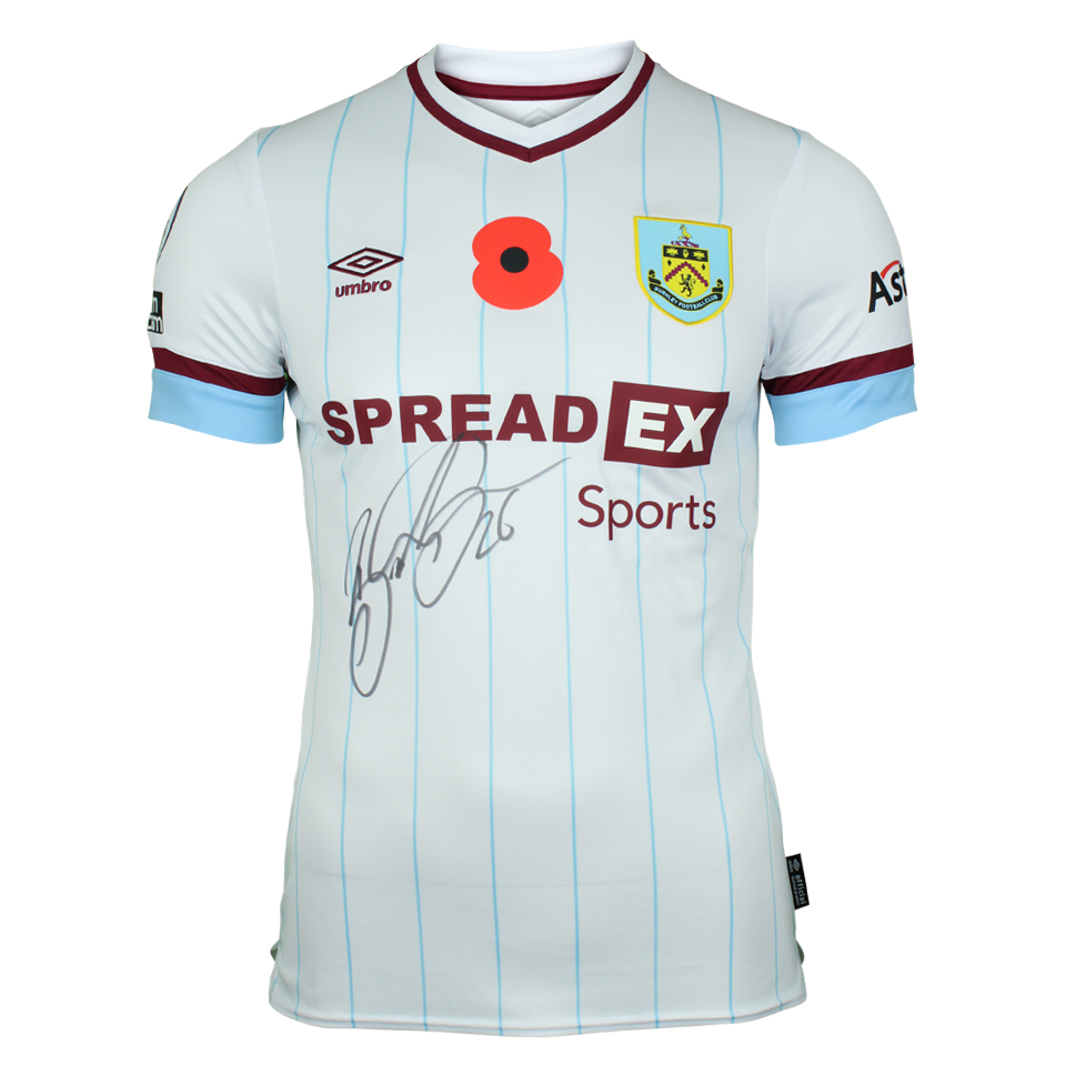 Phil Bardsley Burnley shirt