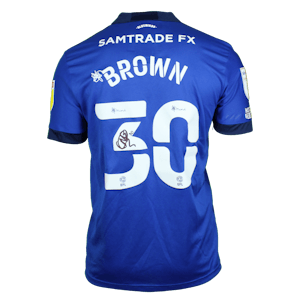 Ciaron Brown  Cardiff City FC shirt