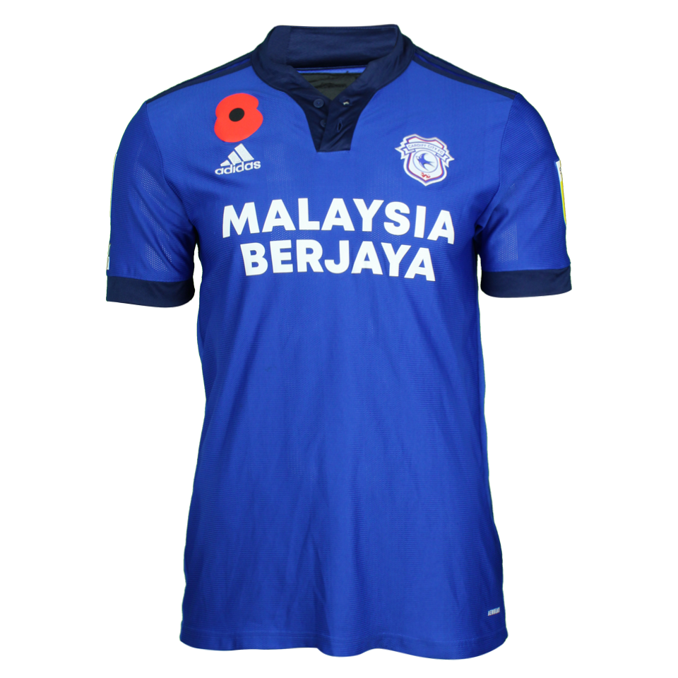 Ciaron Brown  Cardiff City FC shirt