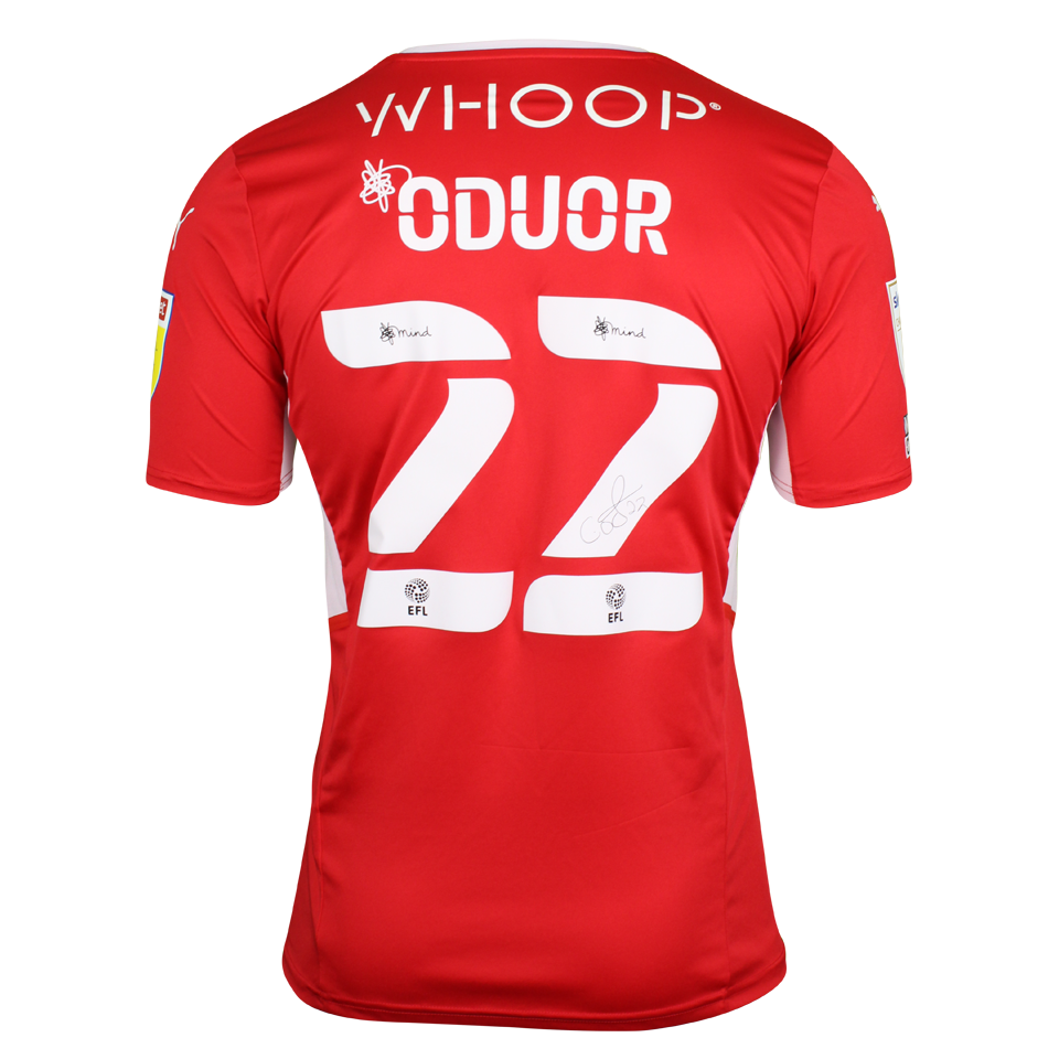 Clark Oduor  Barnsley jersey