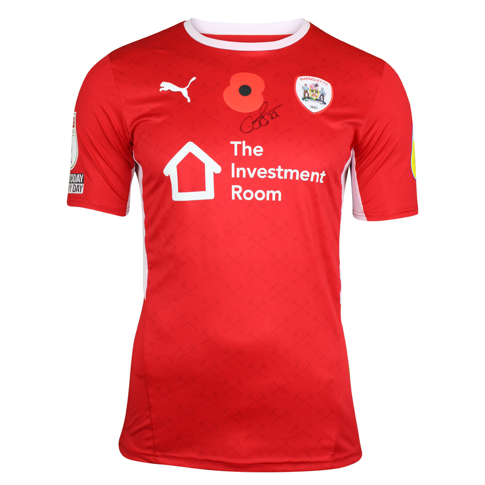 Clark Oduor  Barnsley jersey