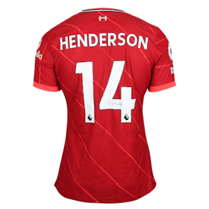 Jordan Henderson Liverpool shirt