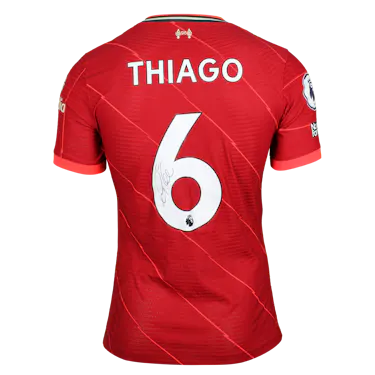 Thiago Alcântara Liverpool jersey