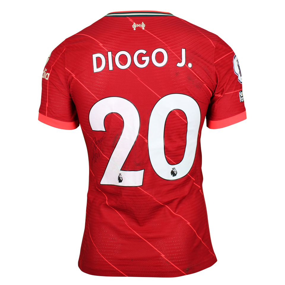 Diogo Jota Liverpool shirt