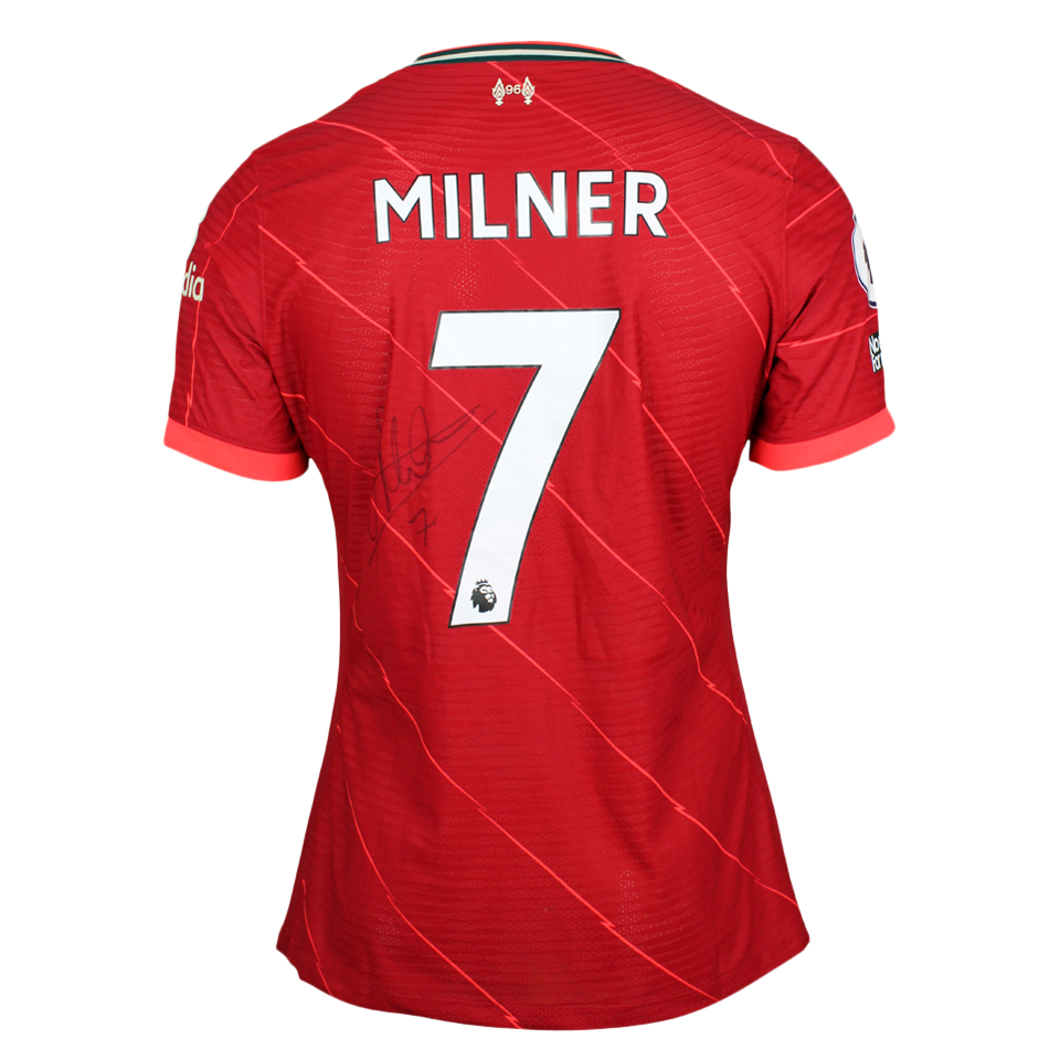 James Milner Liverpool shirt