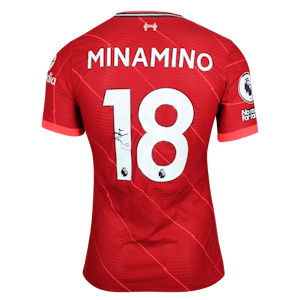 Takumi Minamino Liverpool jersey