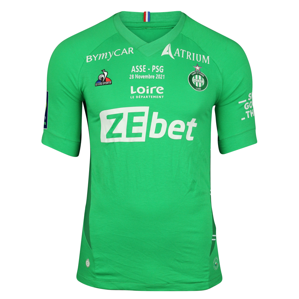 Denis Bouanga AS Saint-Étienne jersey