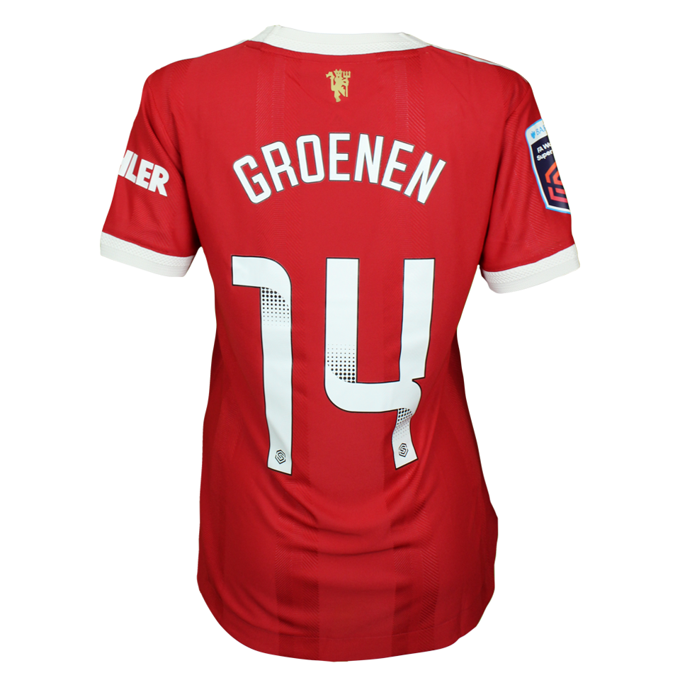 Jackie Groenen Manchester United WFC jersey
