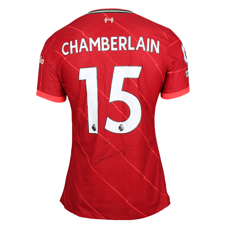 Alex Oxlade-Chamberlain Liverpool shirt