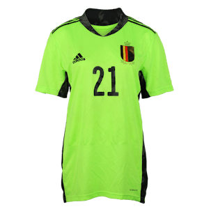 Nicky Evrard Belgian Red Flames shirt