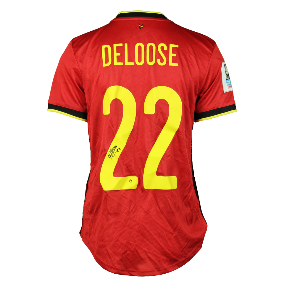 Camiseta Laura Deloose Belgian Red Flames