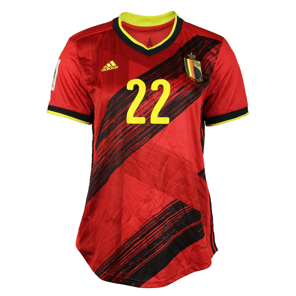 Camiseta Laura Deloose Belgian Red Flames