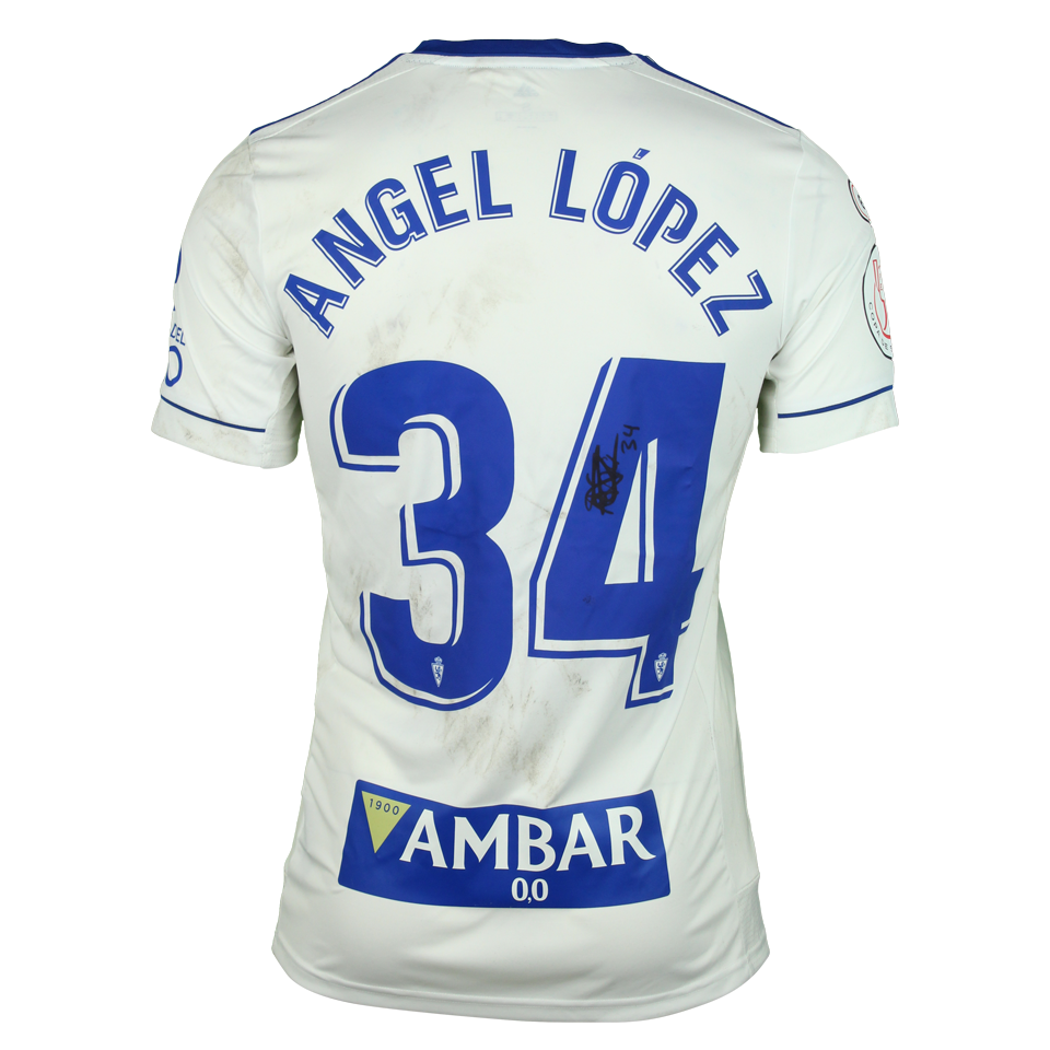 Ángel López Real Zaragoza jersey