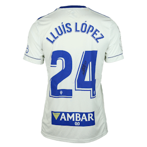 Lluís López Real Zaragoza shirt