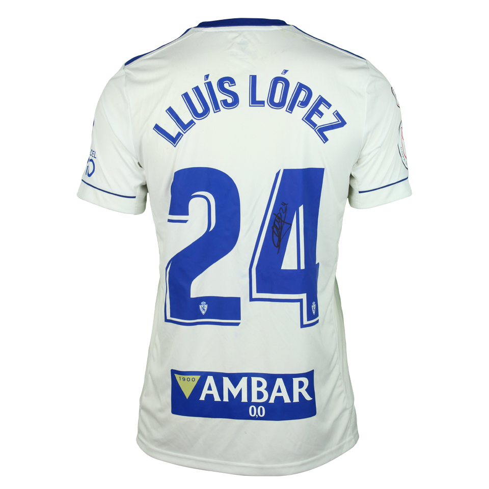Lluís López Real Zaragoza shirt