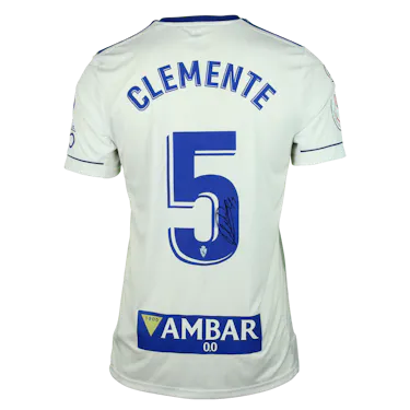 Enrique Clemente Maza Real Zaragoza shirt