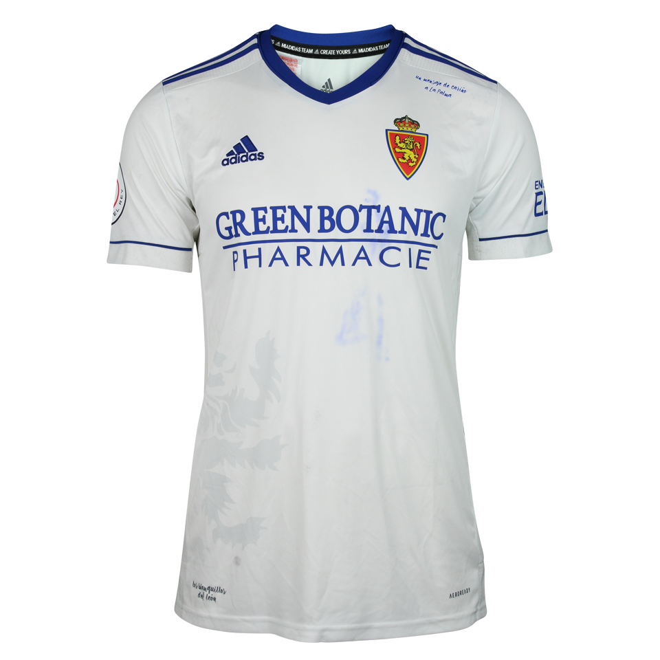 Enrique Clemente Maza Real Zaragoza camisa.