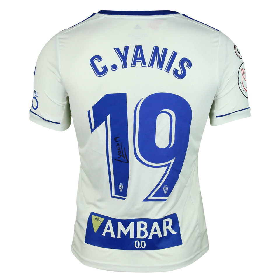 César Augusto Yanis Velasco Real Zaragoza shirt