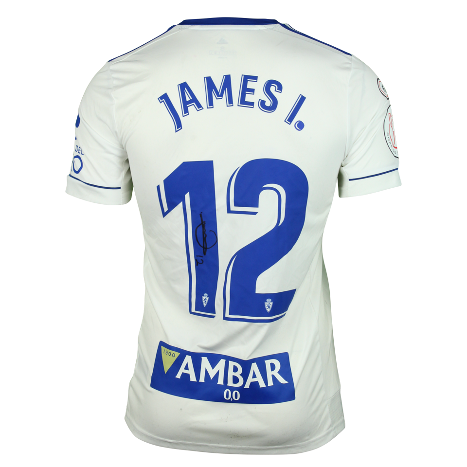 James Omonigho Igbekeme Real Zaragoza shirt