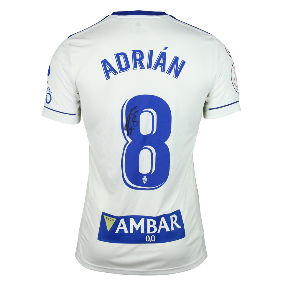 Adrián González Morales Real Zaragoza shirt