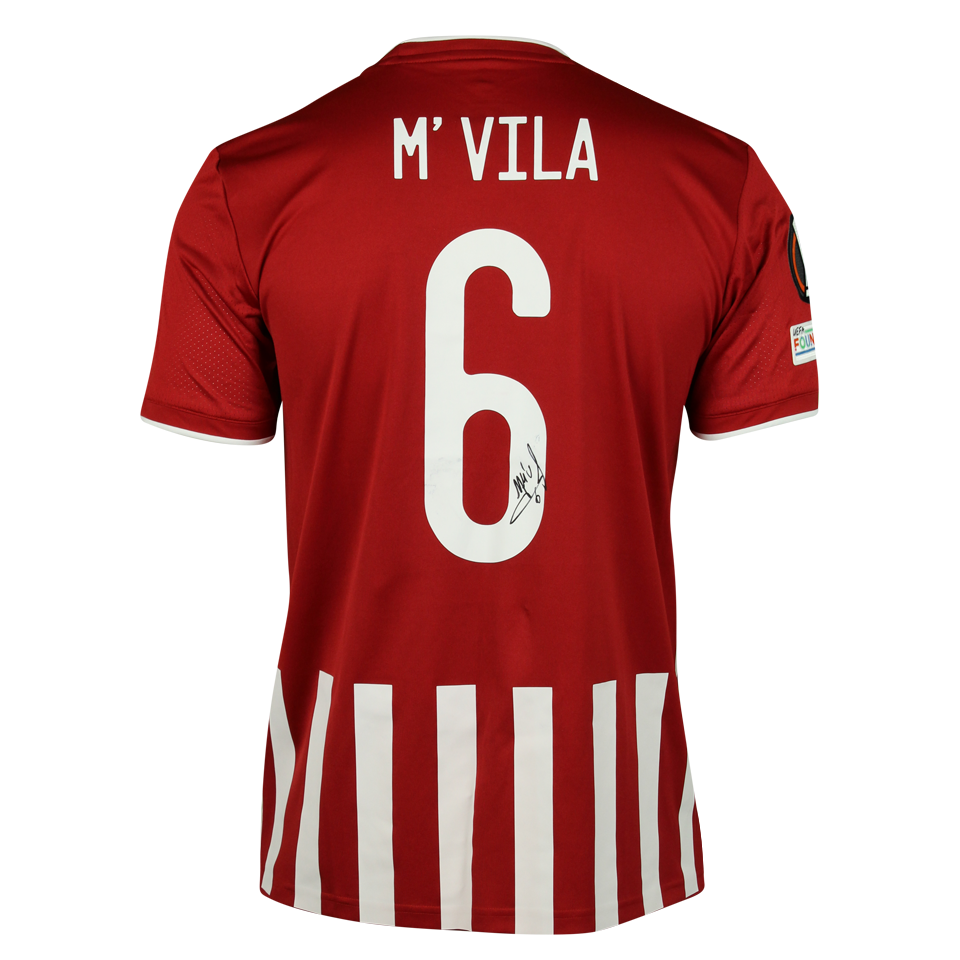 Maillot de Yann M'Vila (Olympiacos)