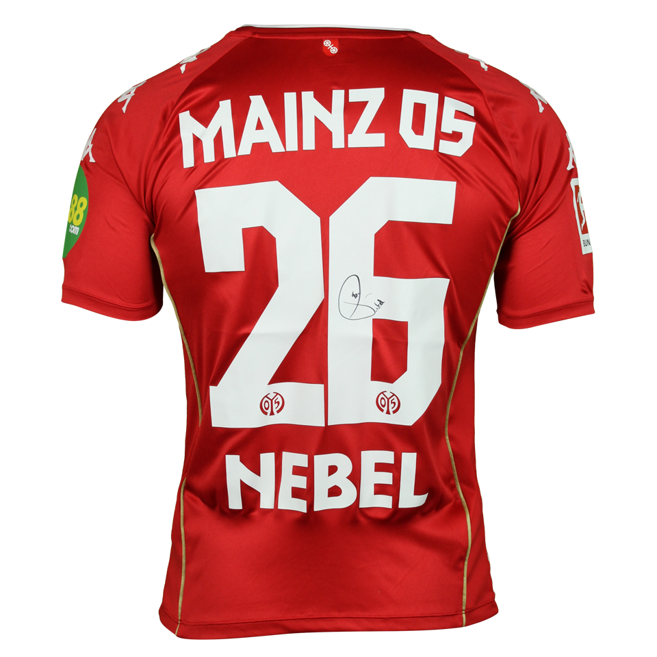 Mainz 05-Trikot von Paul Nebel