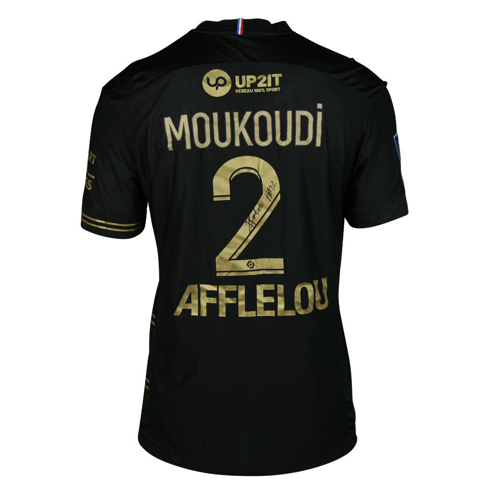 Harold Moukoudi AS Saint-Étienne shirt