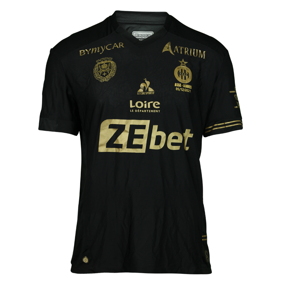 Harold Moukoudi AS Saint-Étienne shirt
