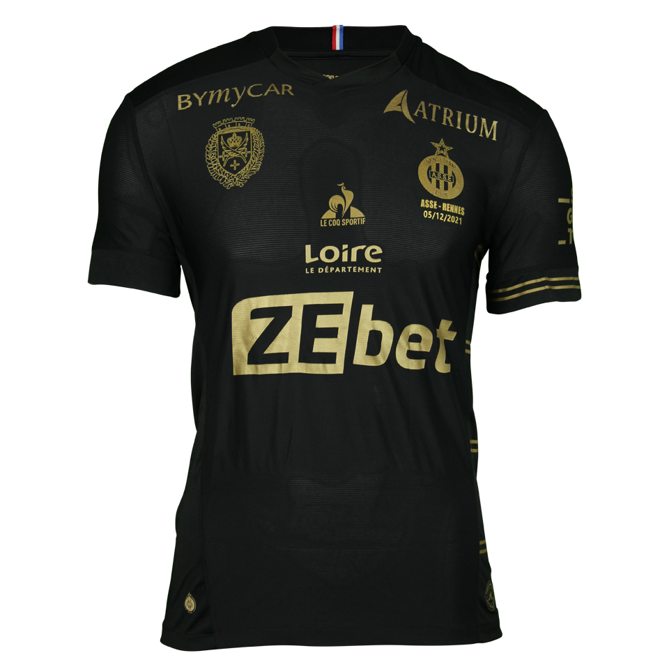 Denis Bouanga AS Saint-Étienne shirt