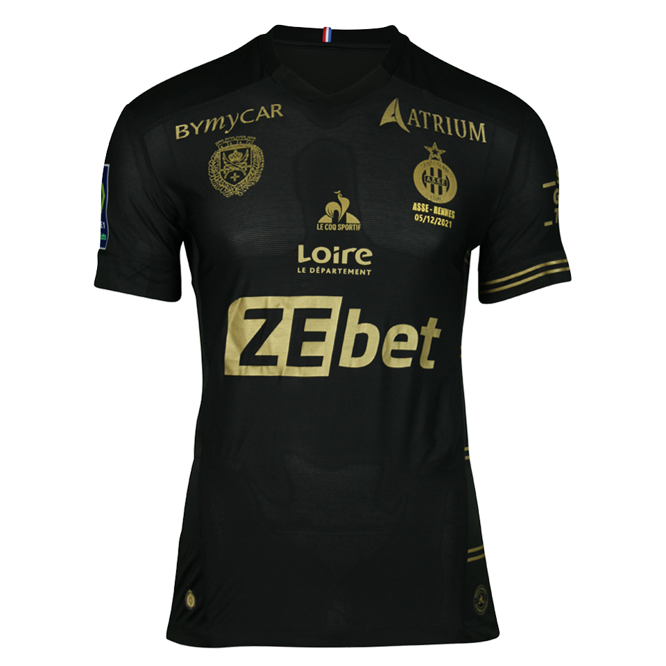 来自AS Saint-Étienne的Lucas Gourna Douath球衣