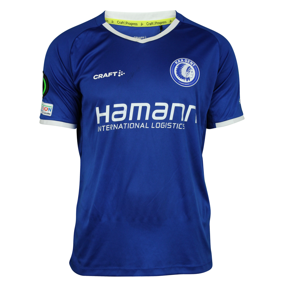 Ilombé Mboyo  KAA Gent shirt