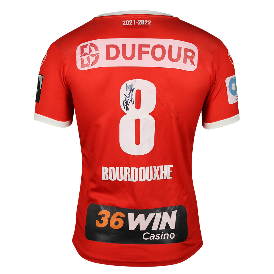 Jason Bourdouxhe Royal Excel Mouscron shirt
