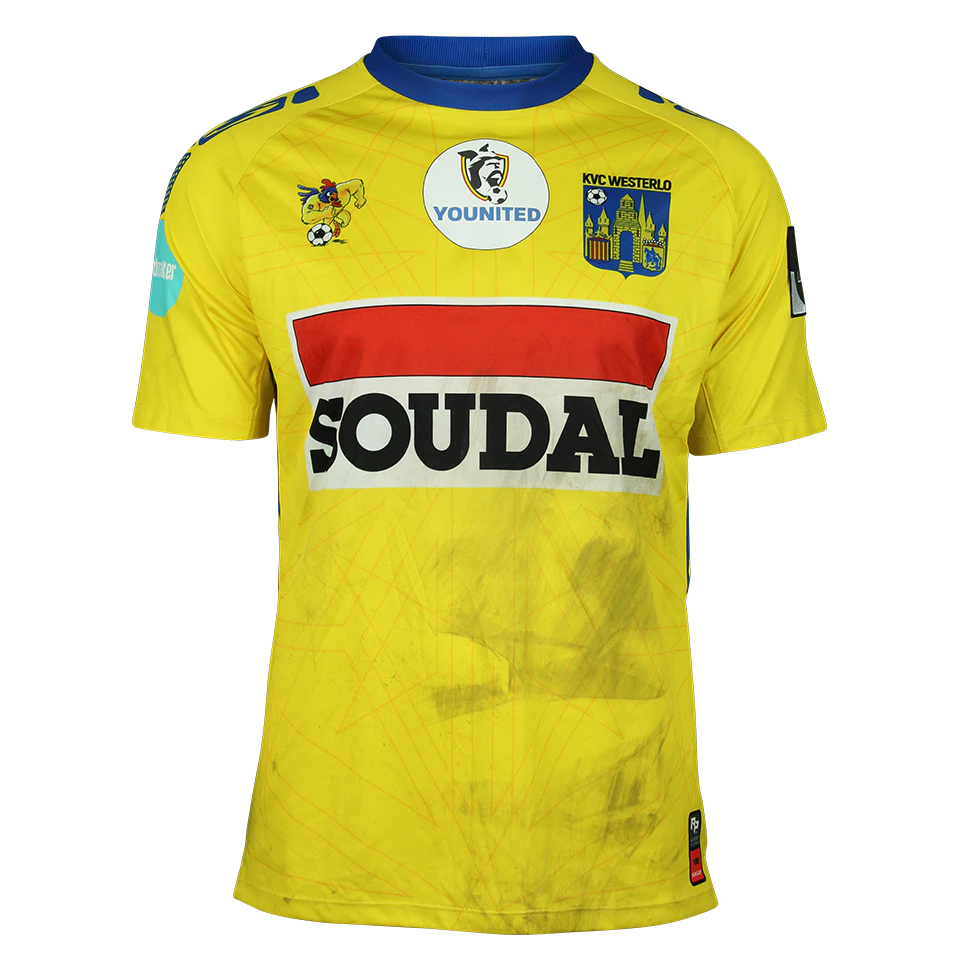 Lyle Foster | KVC Westerlo - Royal Excelsior Virton | MatchWornShirt