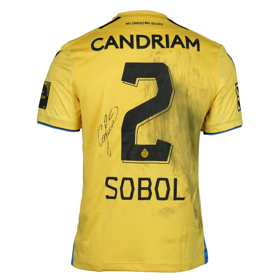 Eduard Sobol Club Brugge shirt