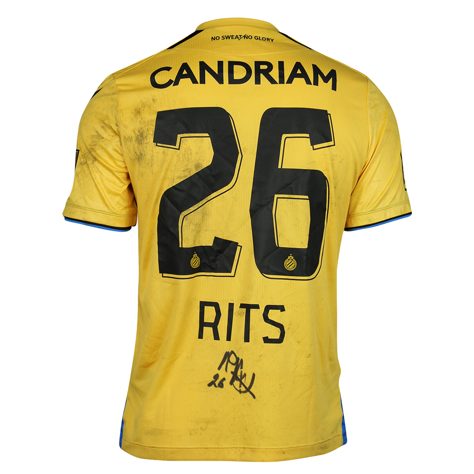 Mats Rits Club Brugge shirt